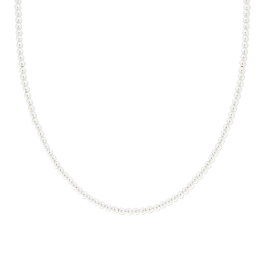 Collana con filo Perle mm 3 in ACCIAIO