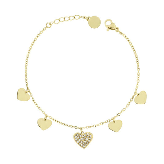 Bracciale Tennis Griffe cm 18 con Zirconi mm 2 Rosso Rubino in ARGENTO 925 Galvanica Rodio