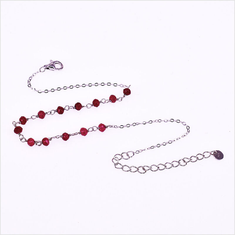 Cavigliera Donna con Cristalli in Argento 925