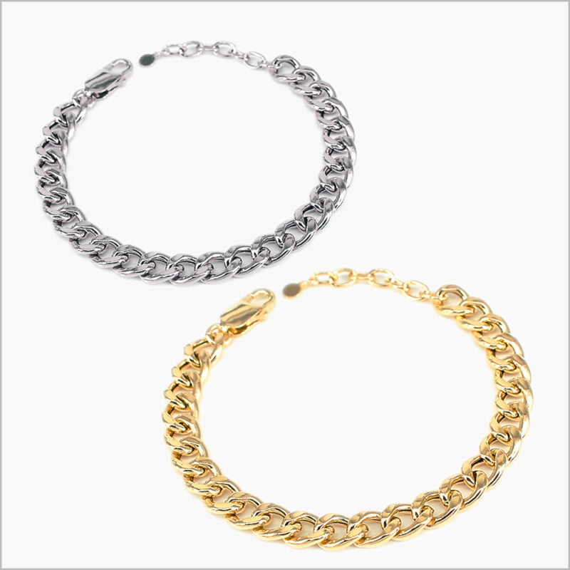 Bracciale a maglia groumette in Argento 925
