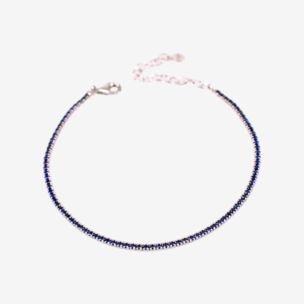 Bracciale Tennis Uomo in Argento 925