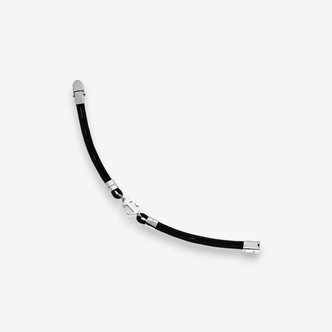 Bracciale Uomo Ancora In Acciaio Inox