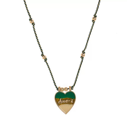 Collana Donna con Ciondoli Tarocchi in Acciaio Inox