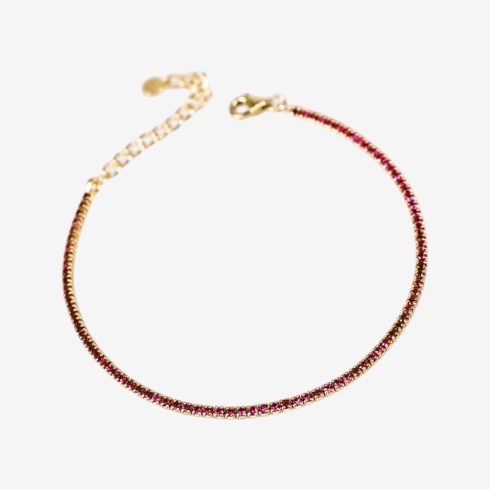 Bracciale Tennis Uomo in Argento 925