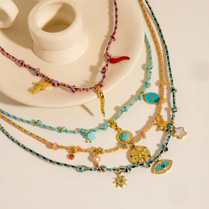 Collana Donna Sun in Acciaio Inox
