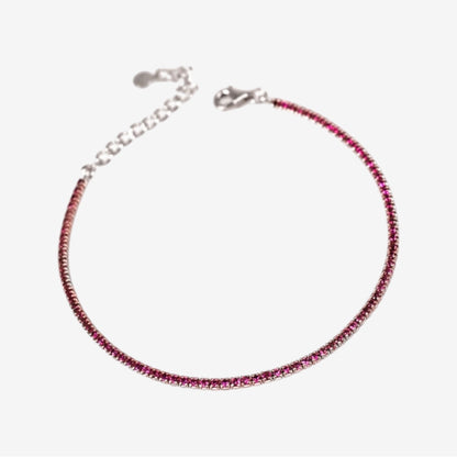 Bracciale Tennis Uomo in Argento 925