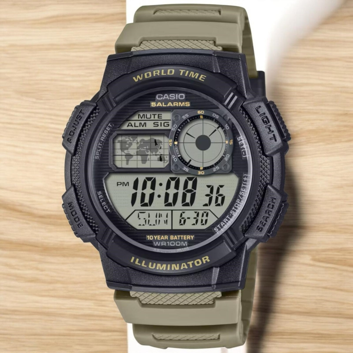 Casio Digitale AE-1000W-5A Orologio Uomo