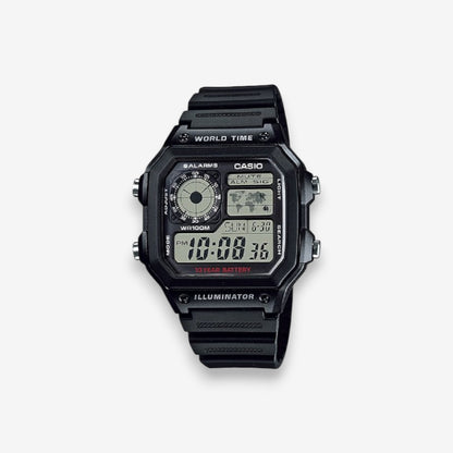 Casio Digitale AE-1200WH-1AV Orologio Uomo