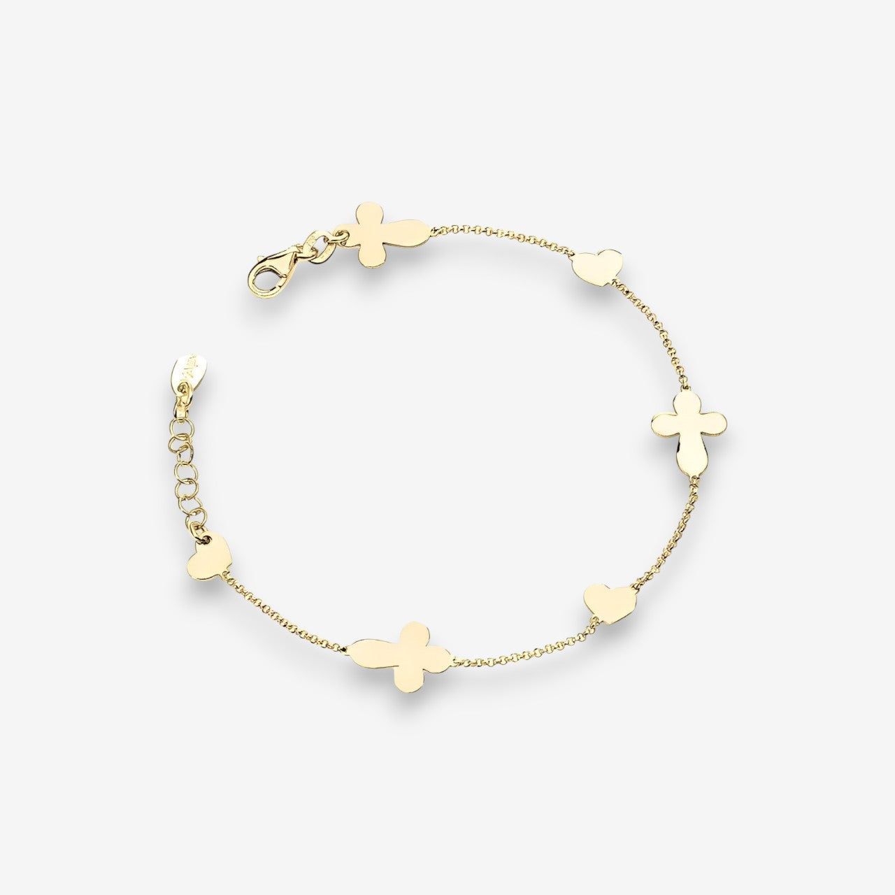 Amen Bracciale Uomo Croci e Cuori