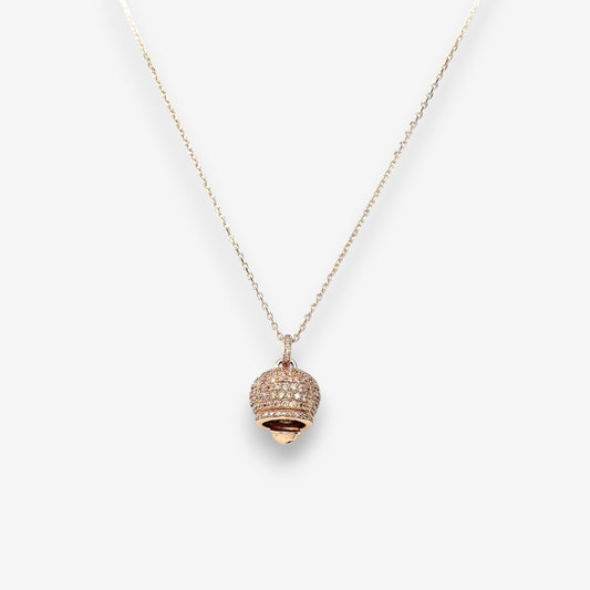 Amen Collana Donna Chiama Angeli in Argento 925 Rosè
