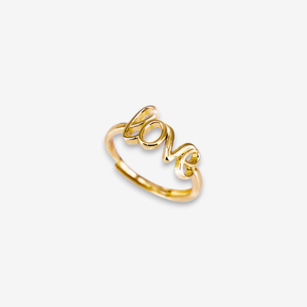 Anello Donna LOVE in Argento 925 Regolabile
