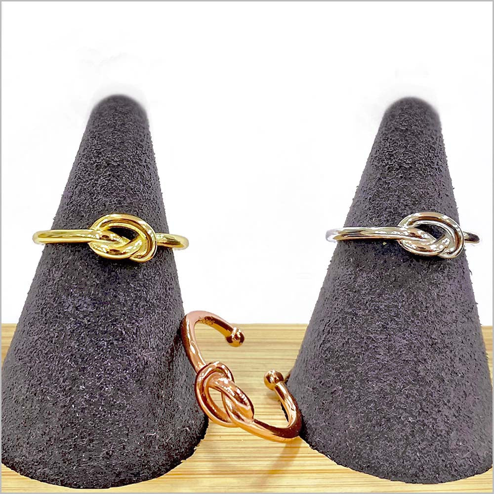 Anello Donna Nodo in Argento 925 Regolabile