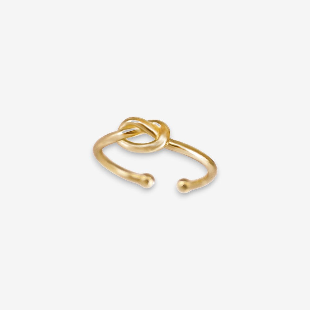 Anello Donna Nodo in Argento 925 Regolabile