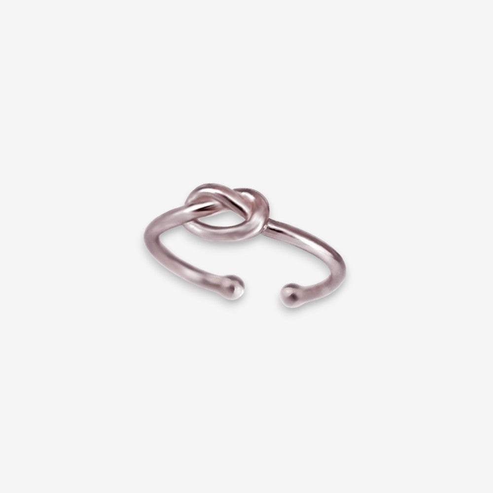 Anello Donna Nodo in Argento 925 Regolabile