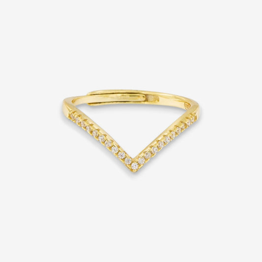 Anello Donna Ala di Gabbiano in Argento 925 Regolabile