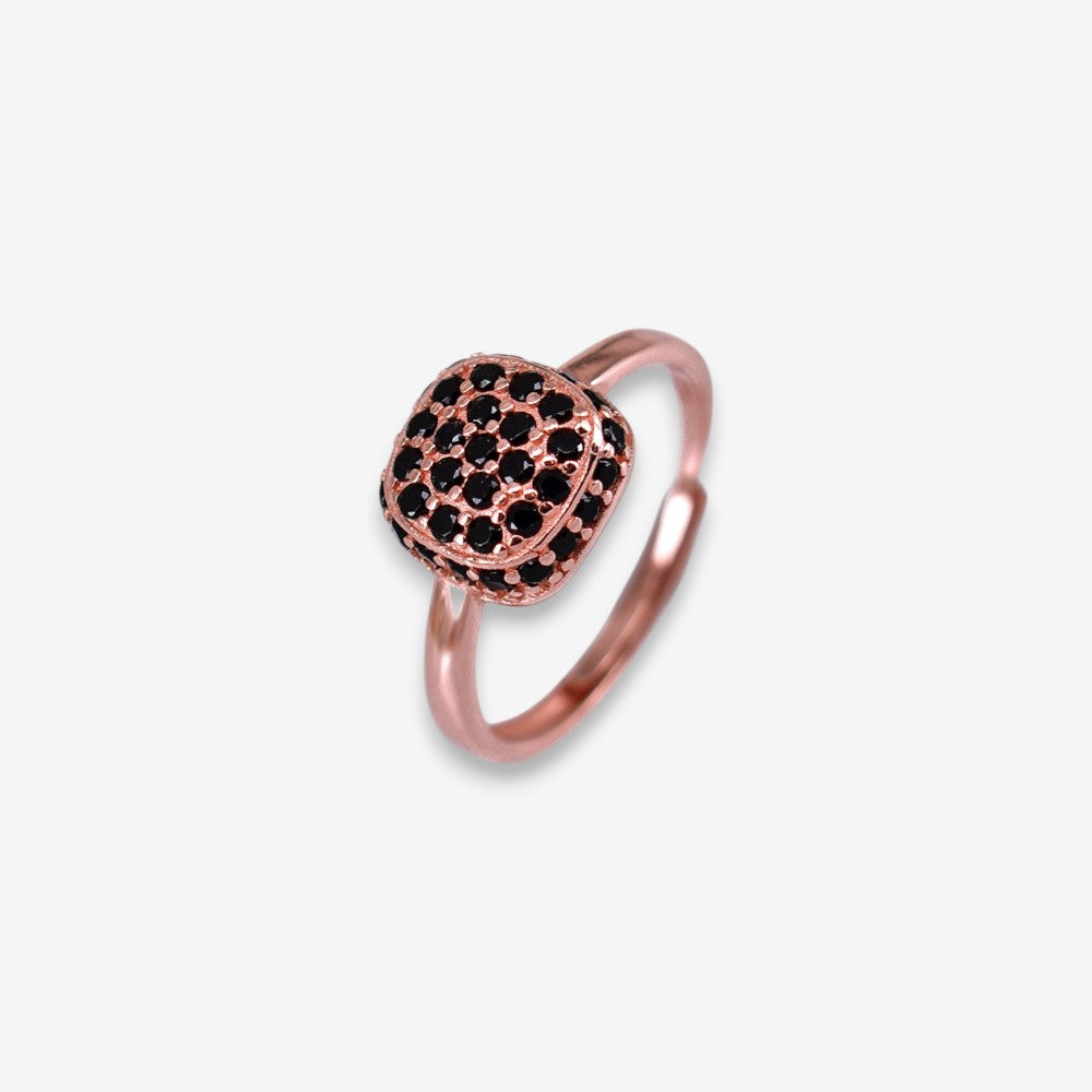 Anello Donna in Argento 925 a pave con zirconi