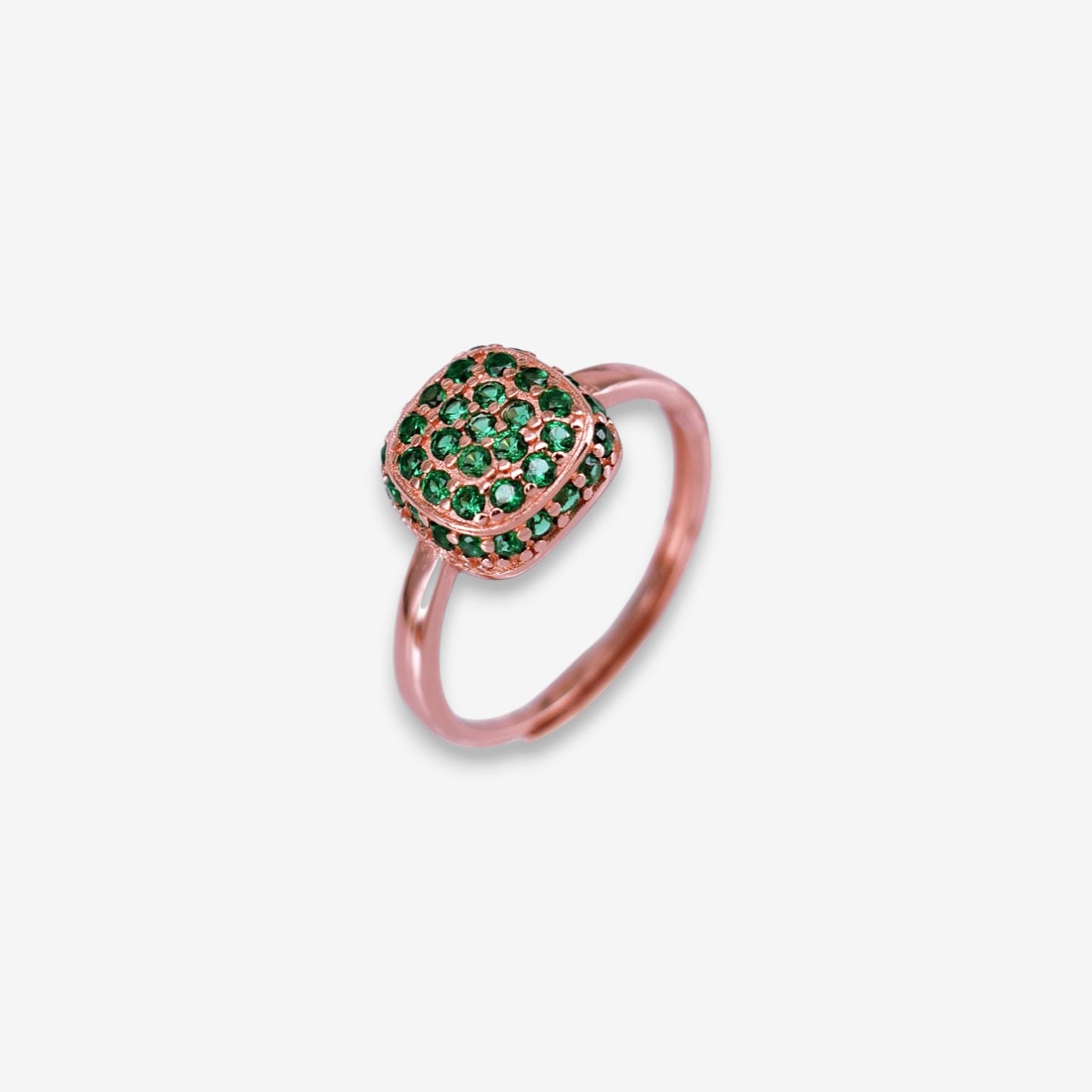 Anello Donna in Argento 925 a pave con zirconi
