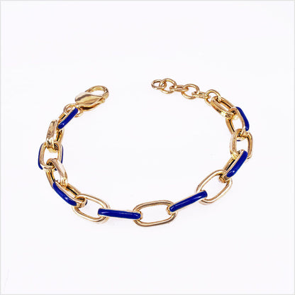 Bracciale Donna in Argento 925 con maglia ovale