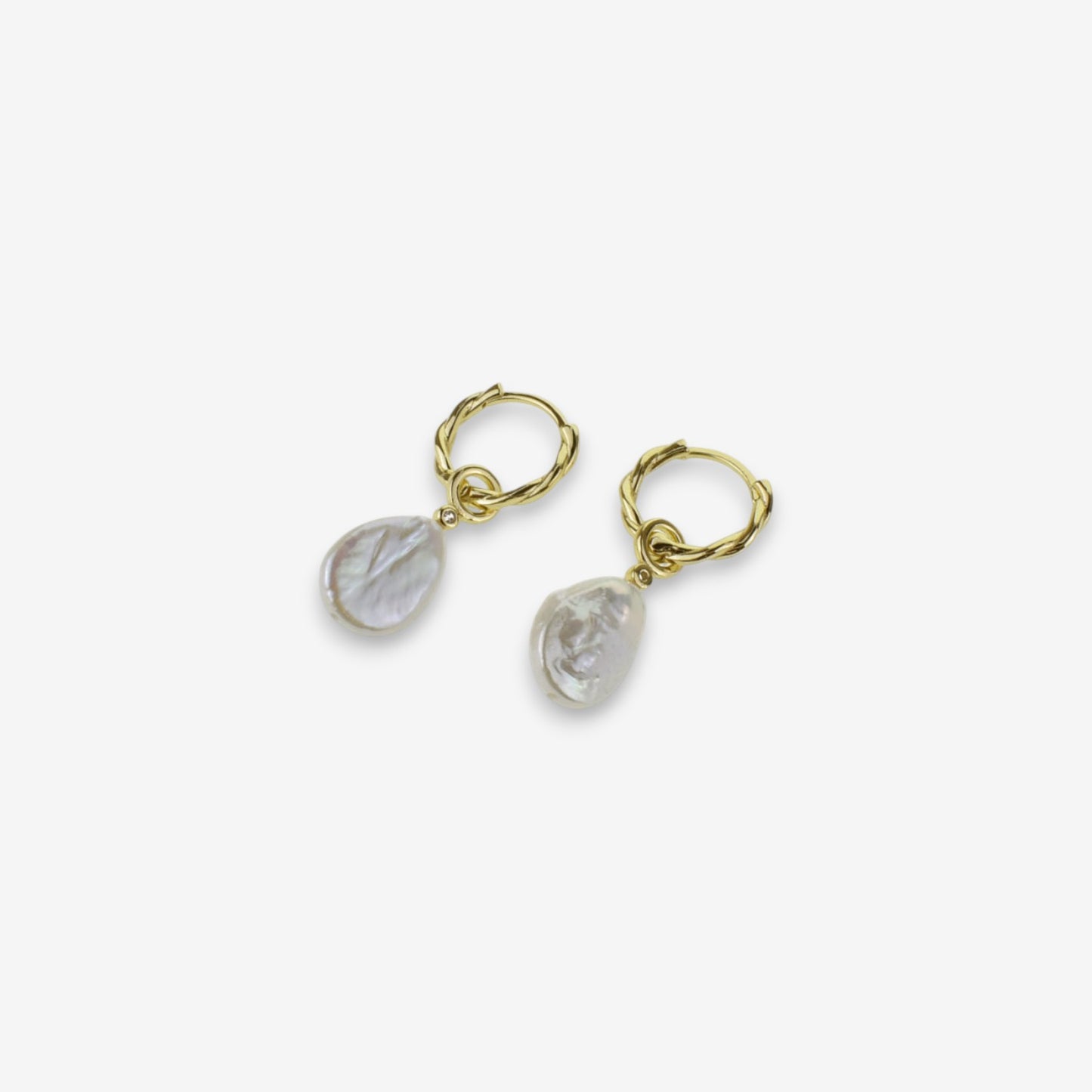 Orecchini Donna in Argento 925 con perle di fiume