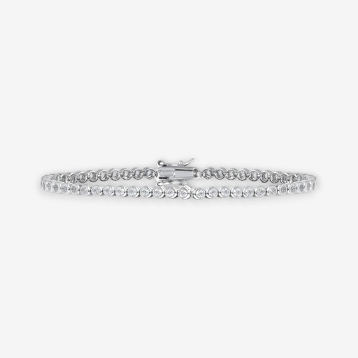 Bracciale Tennis Donna Cipollino in Argento 925 da 2 mm