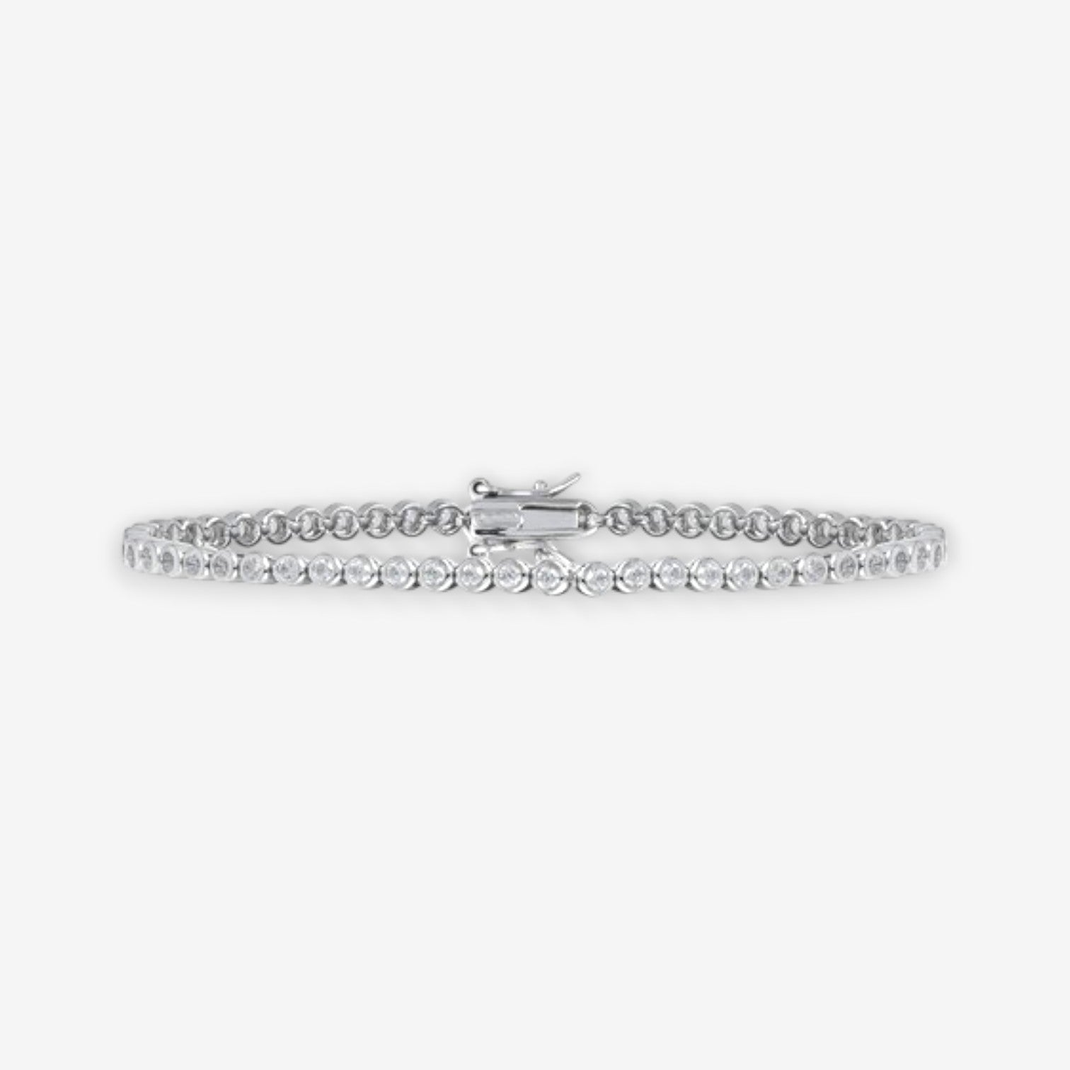 Bracciale Tennis Donna Cipollino in Argento 925 da 2 mm