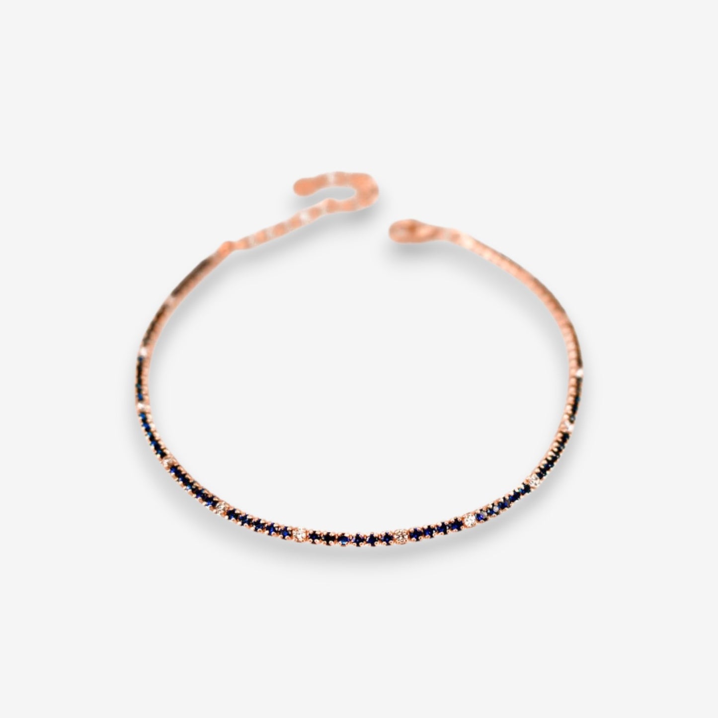 Bracciale Tennis Donna in Argento 925 con zirconi colorati e bianchi