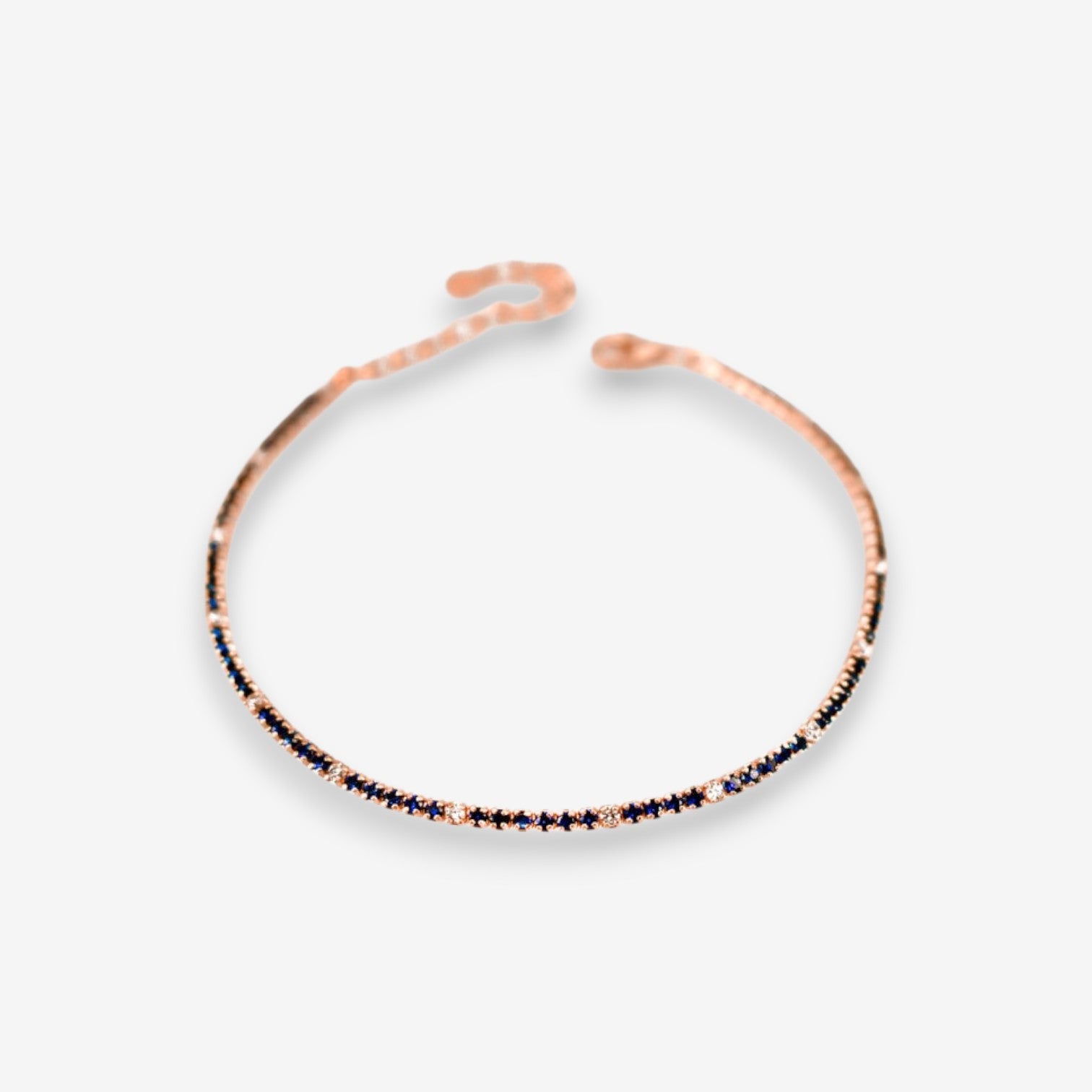 Bracciale Tennis Donna in Argento 925 con zirconi colorati e bianchi
