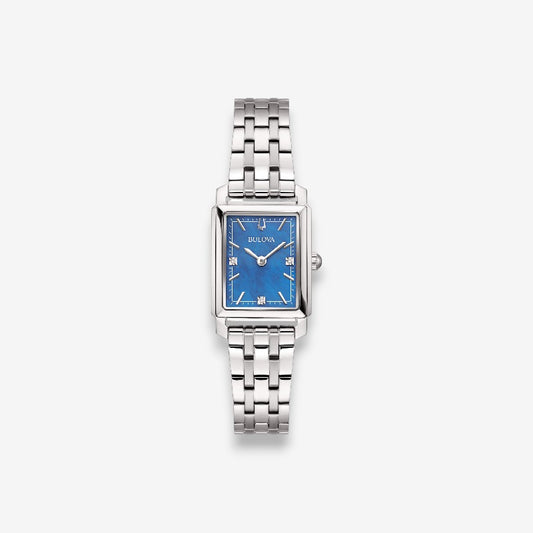 Bulova Sutton Tank 96P245 Orologio Quarzo Donna