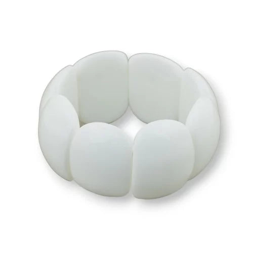 Bracciale Donna elastico con pietre dure di Agata Bianca