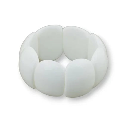 Bracciale Donna elastico con pietre dure di Agata Bianca