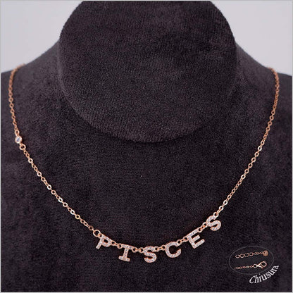 Collana Donna Segno Zodiacale in Argento 925