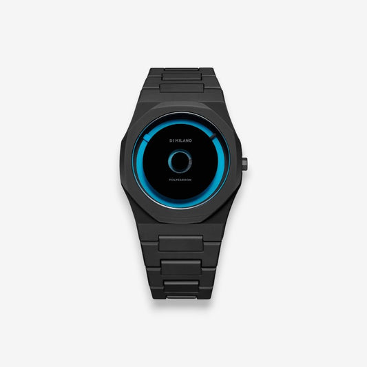 D1 Milano Polycarbon Blu Led D1-PCBJ28 Orologio Quarzo Uomo