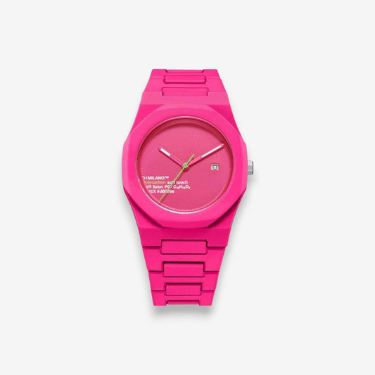 D1 Milano Polycarbon Hot Pink D1-PCBJ32 Orologio Quarzo Donna