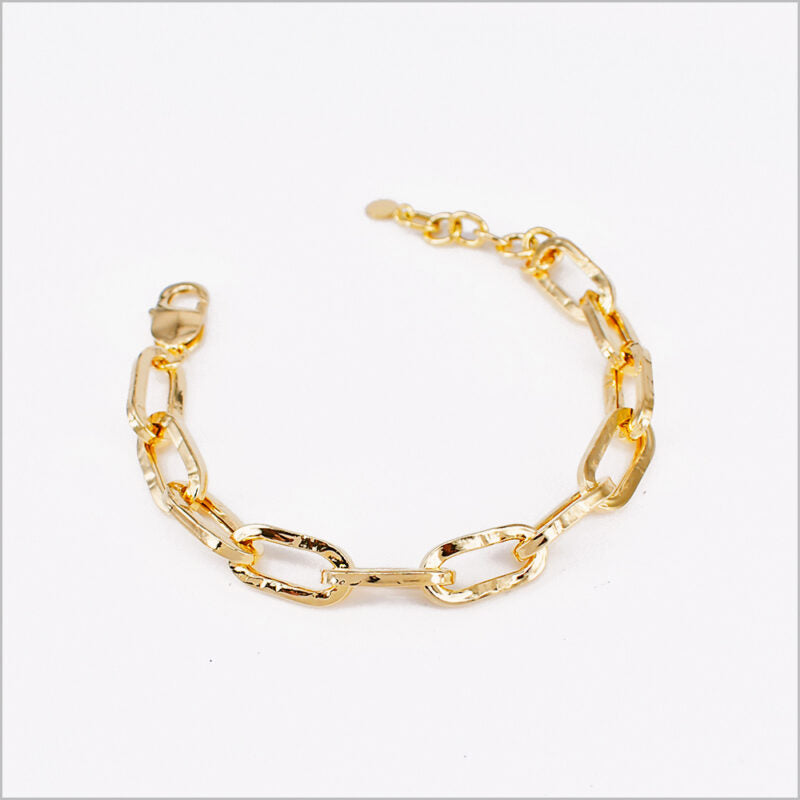 Bracciale a maglia rettangolare in Argento 925