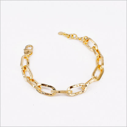 Bracciale a maglia rettangolare in Argento 925