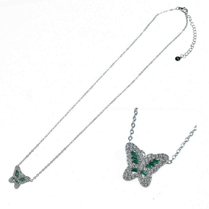 Collana Donna Farfalla in Argento 925