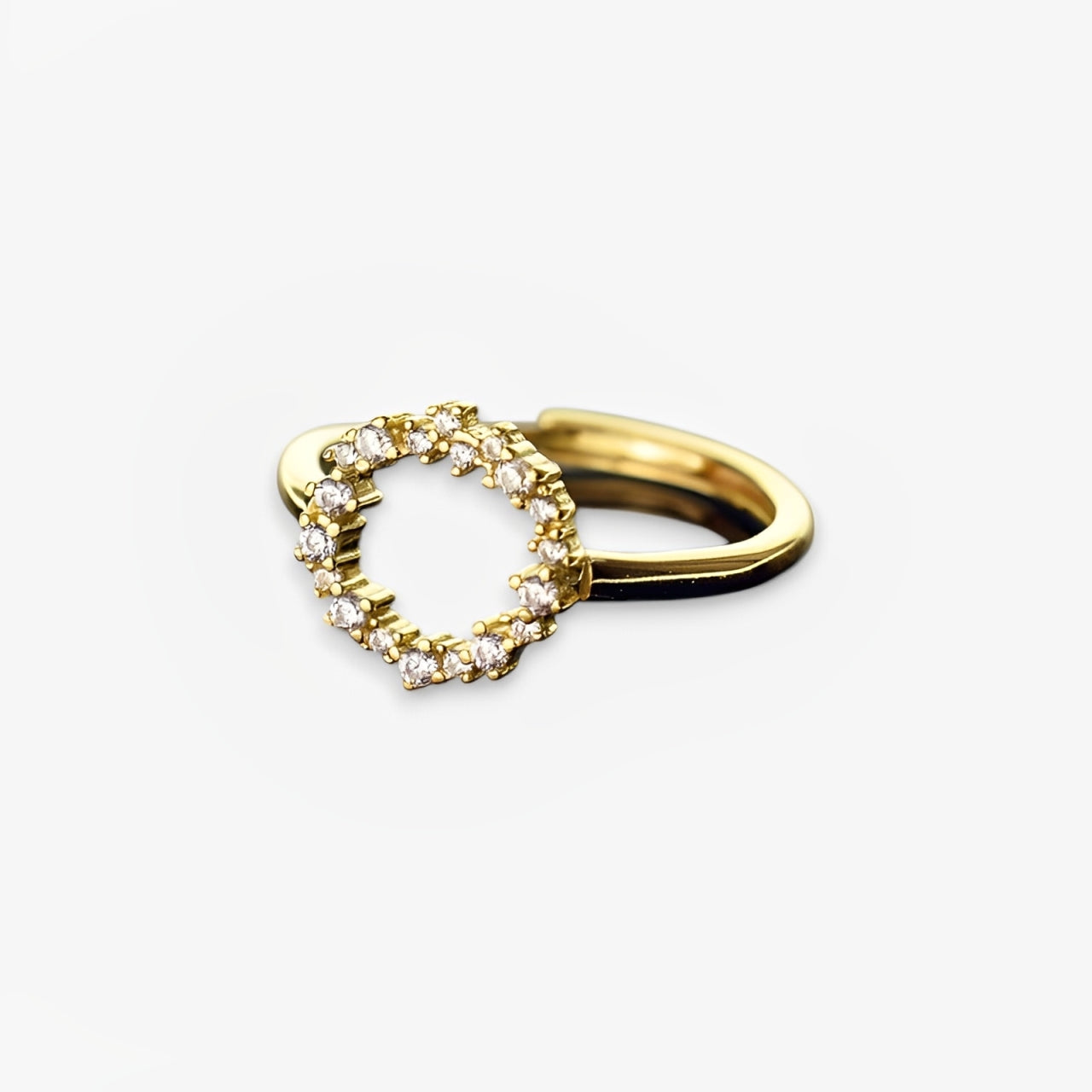 Anello Donna Coco in Argento 925 Regolabile con zirconi