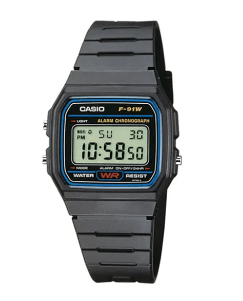 Casio Vintage F-91W-1D Orologio Uomo