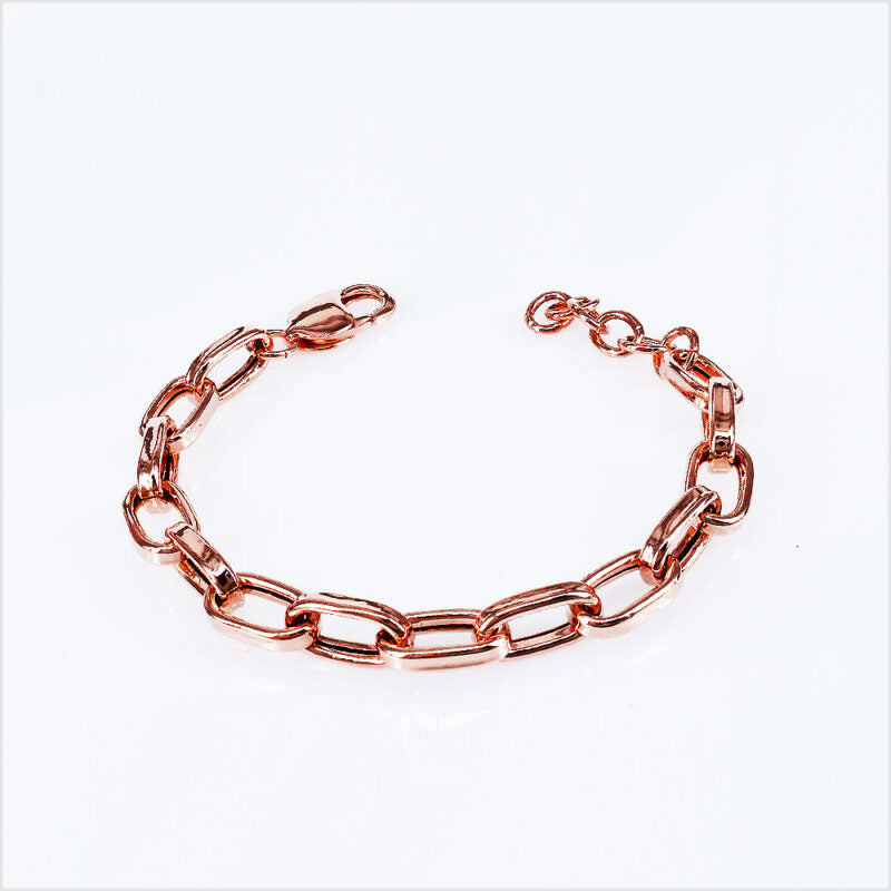 Bracciale Donna in Argento 925 con maglia ovale