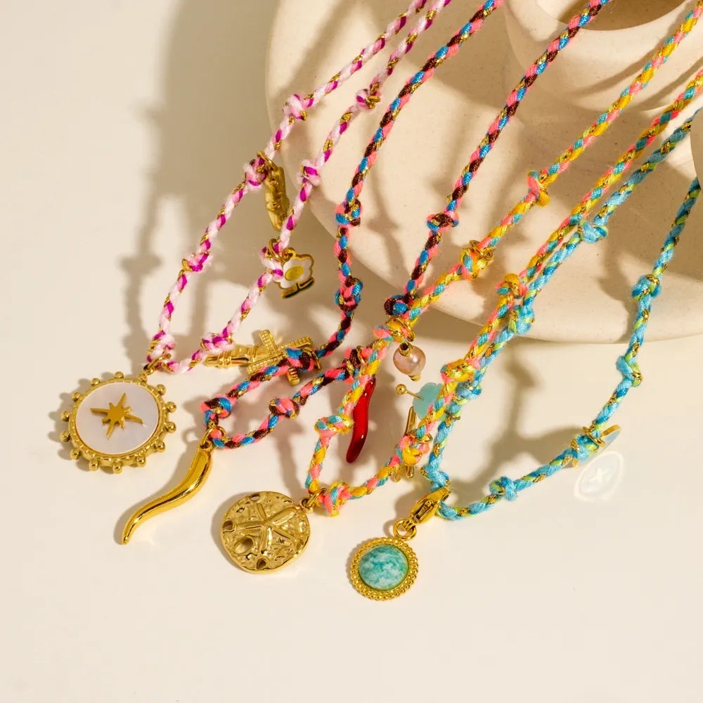Collana Donna Sun in Acciaio Inox