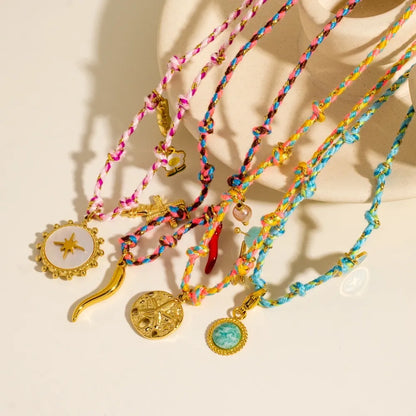 Collana Donna Sun in Acciaio Inox