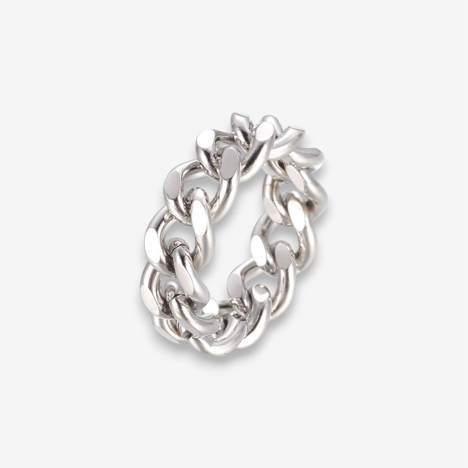 Anello Donna Chain in Acciaio Inox Regolabile