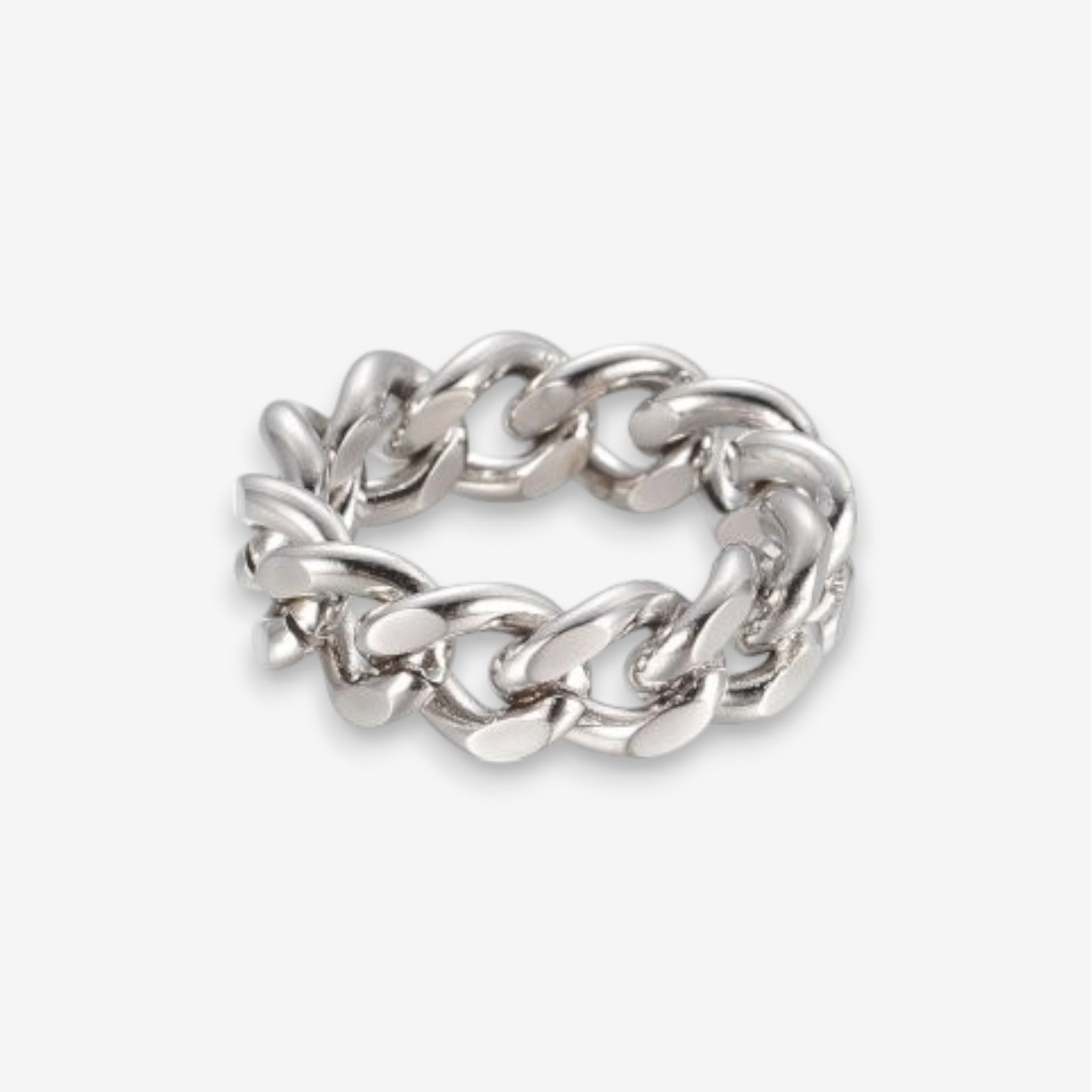 Anello Donna Chain in Acciaio Inox Regolabile