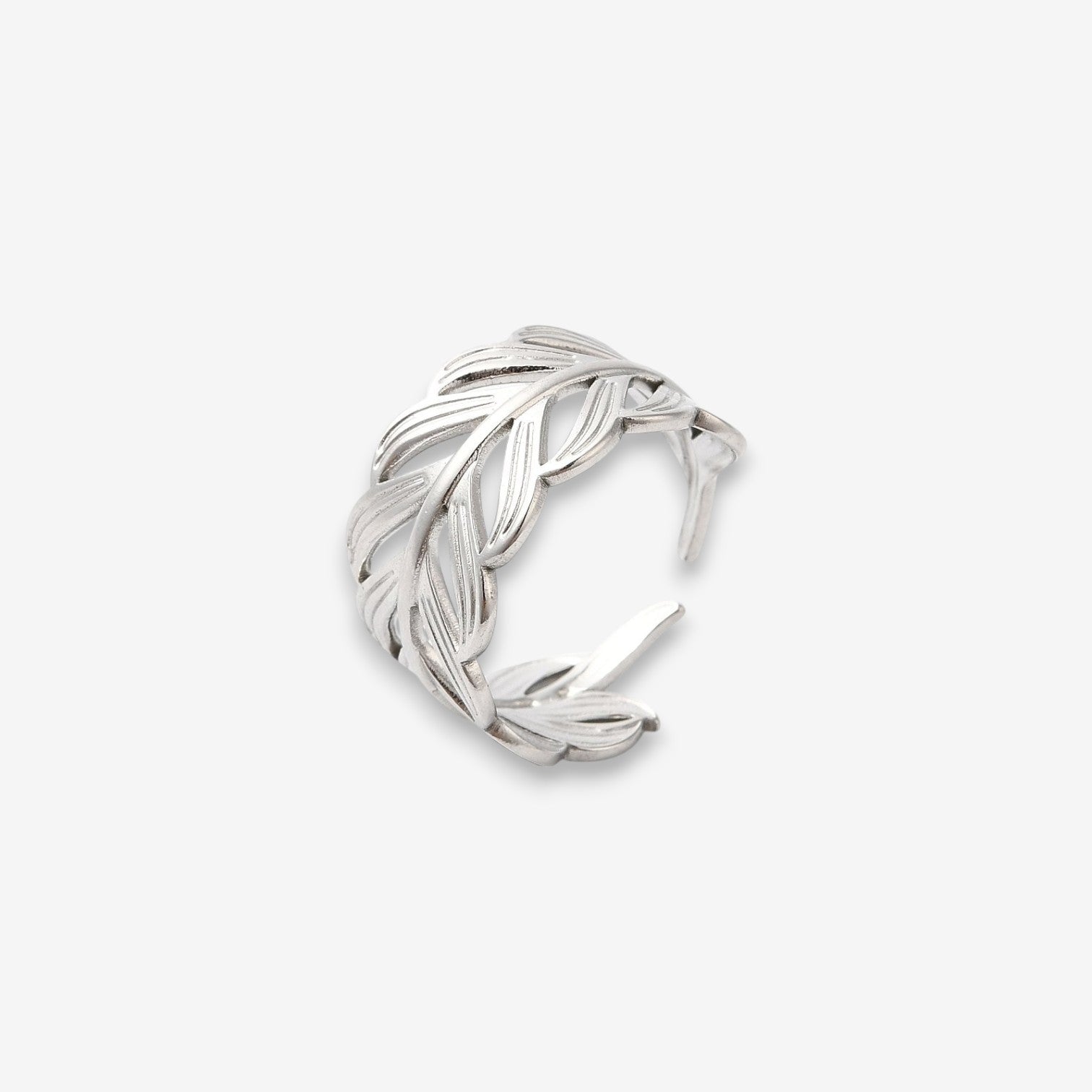 Anello Donna Wood in Acciaio Inox Regolabile