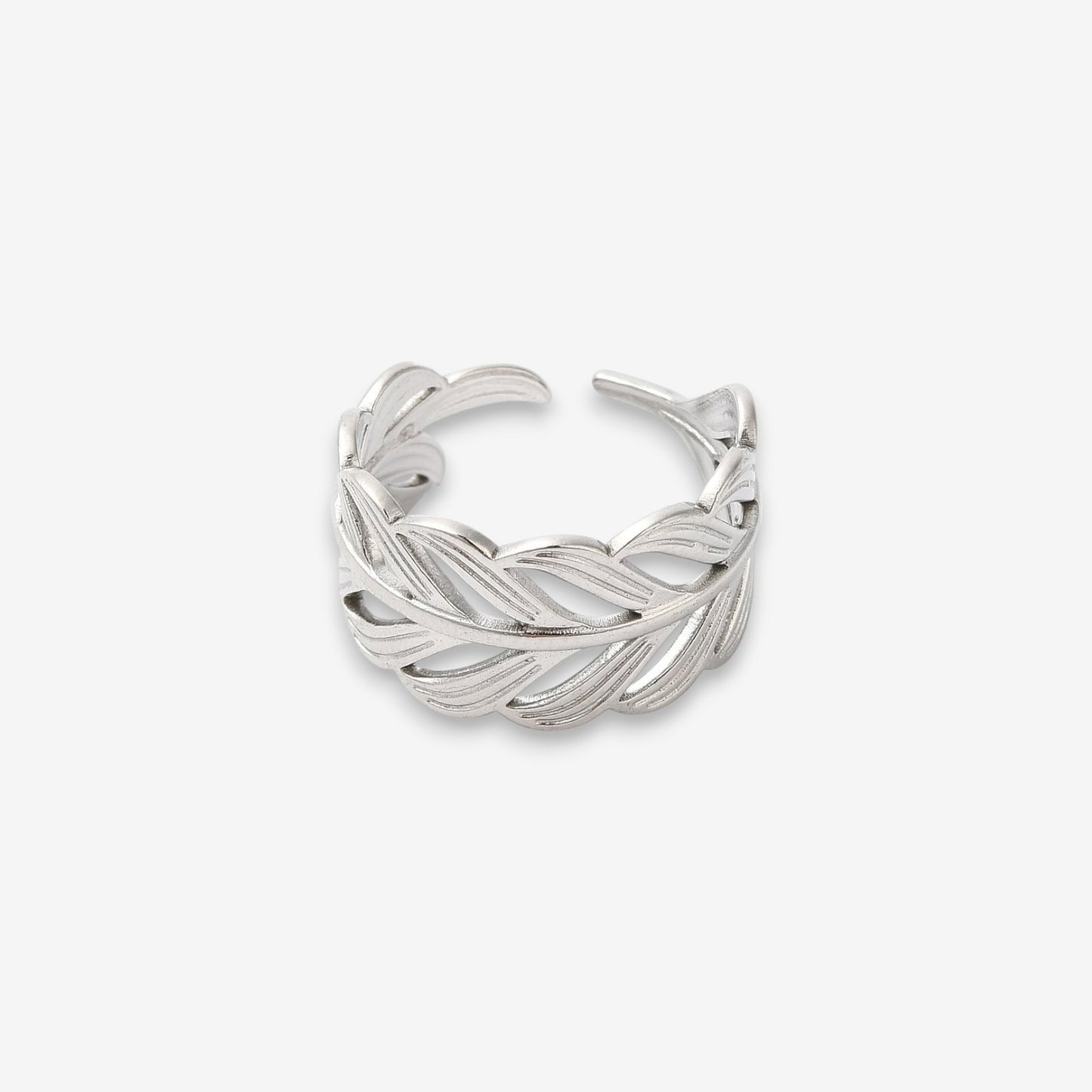Anello Donna Wood in Acciaio Inox Regolabile
