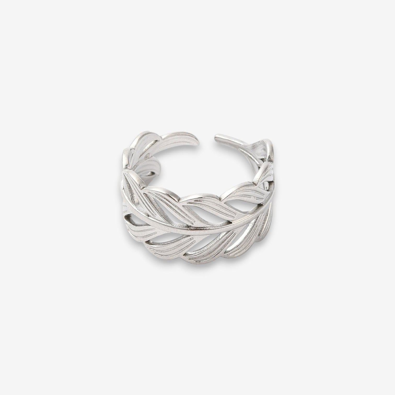 Anello Donna Wood in Acciaio Inox Regolabile