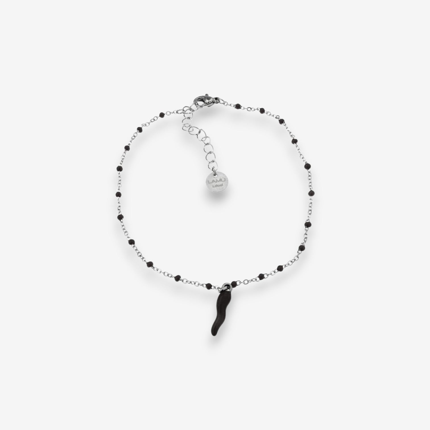 Cavigliera Donna Cornetto in Acciaio Inox