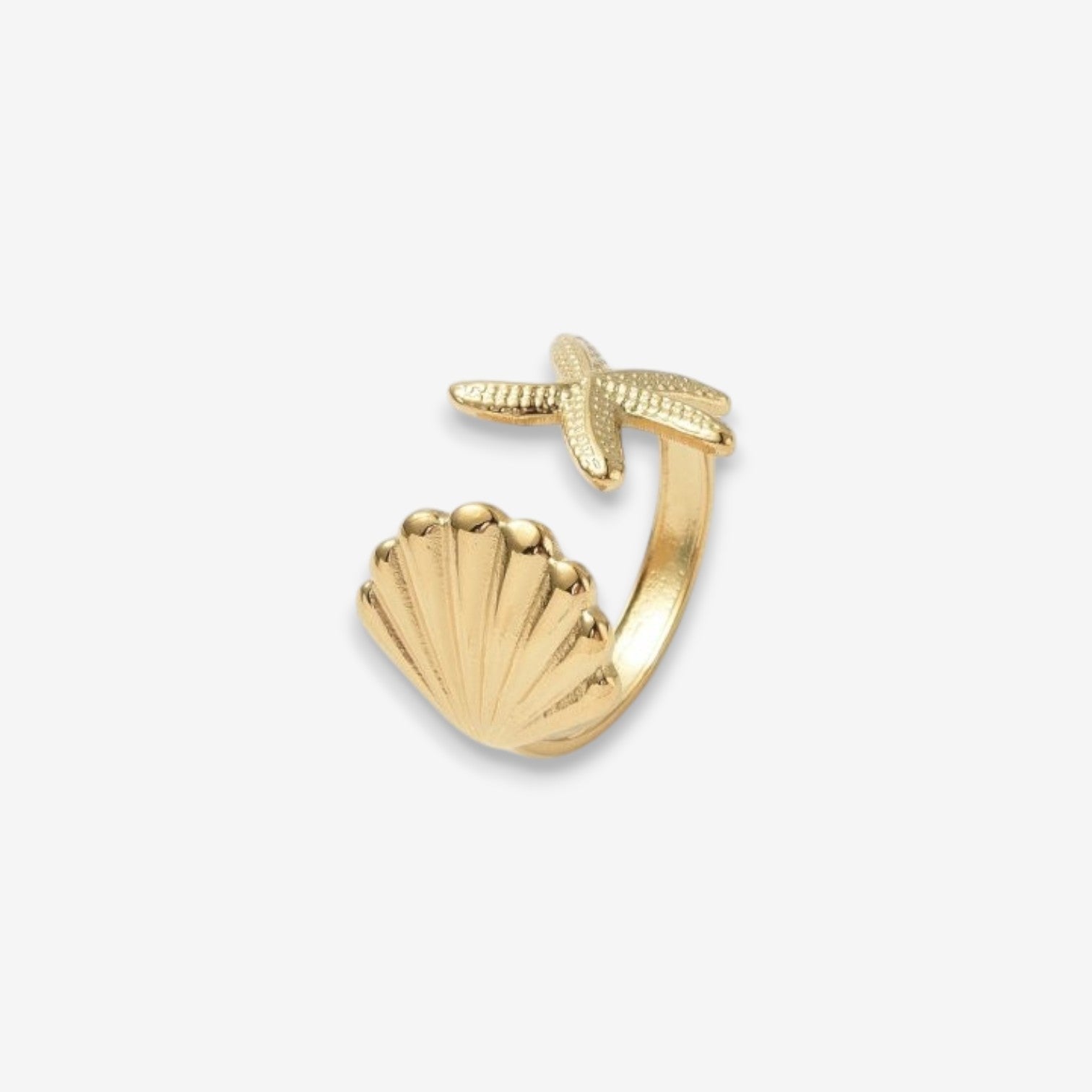 Anello Donna Summer in Acciaio Inox Oro Regolabile