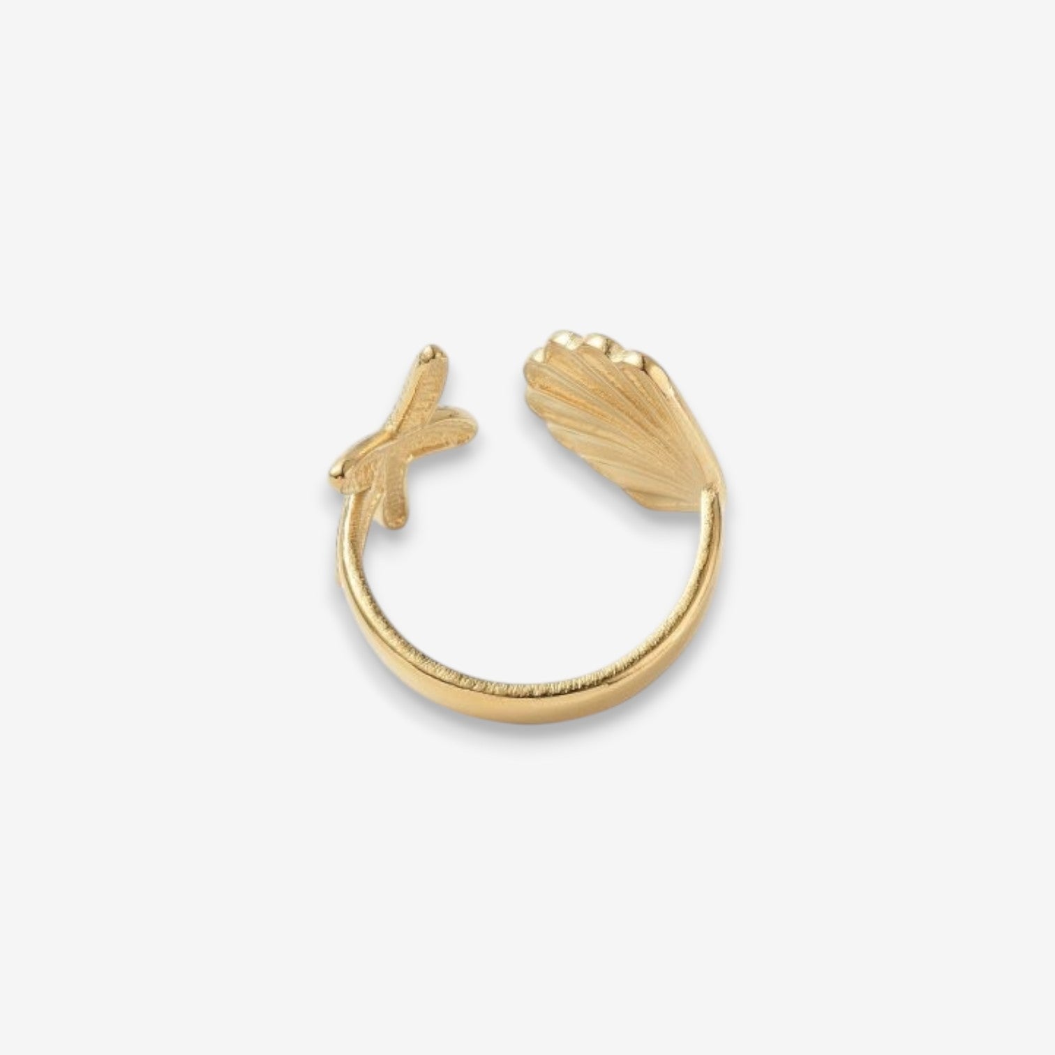 Anello Donna Summer in Acciaio Inox Oro Regolabile