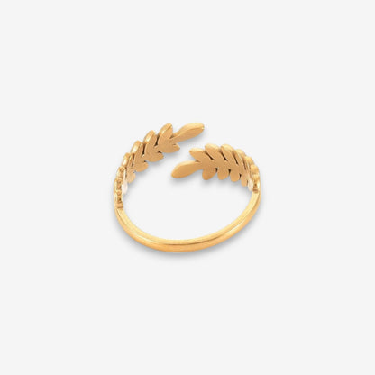 Anello Donna in Acciaio Inox Oro Regolabile